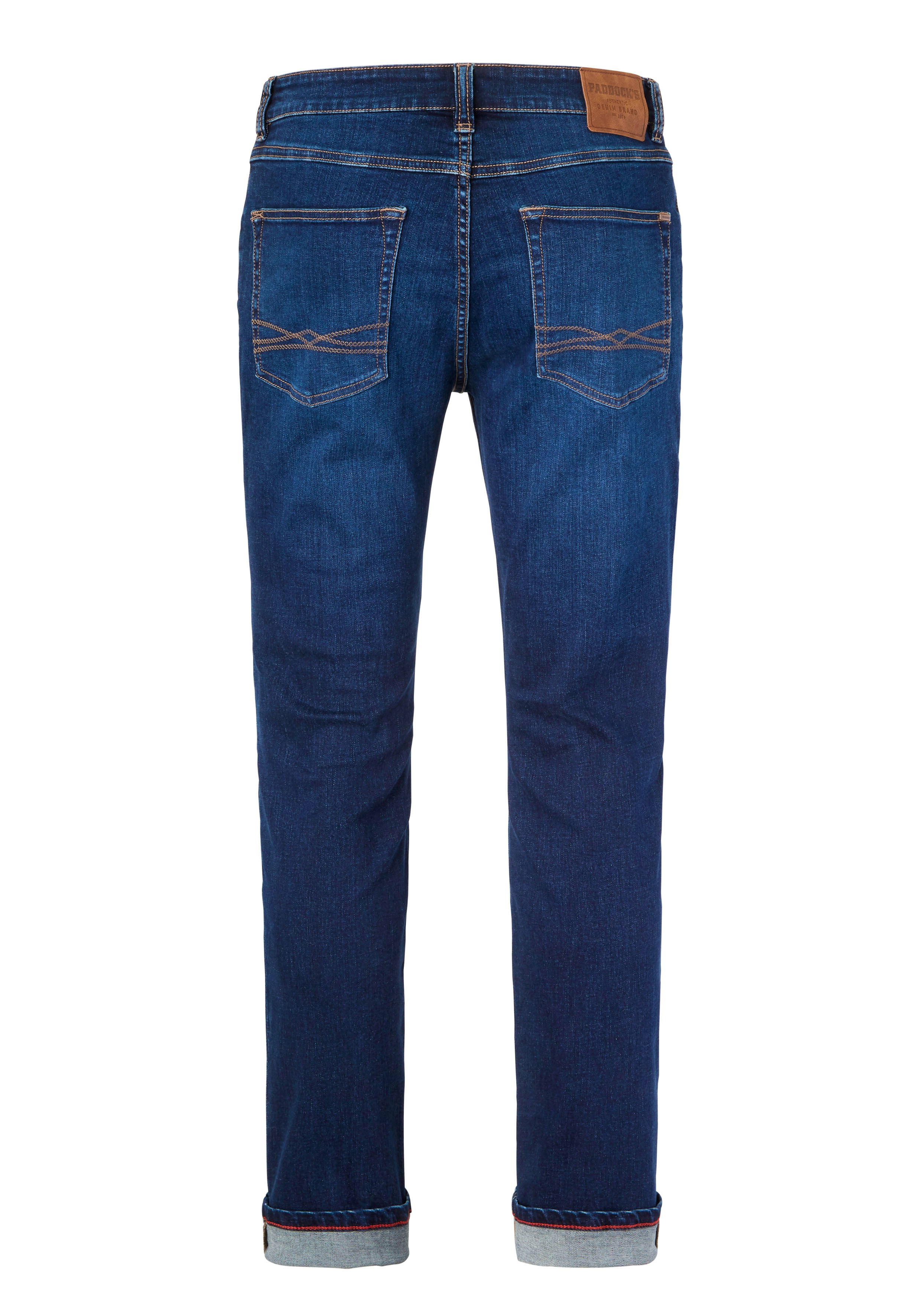 Paddock's Ben Jeans Tapered Fit dark blue extra lang