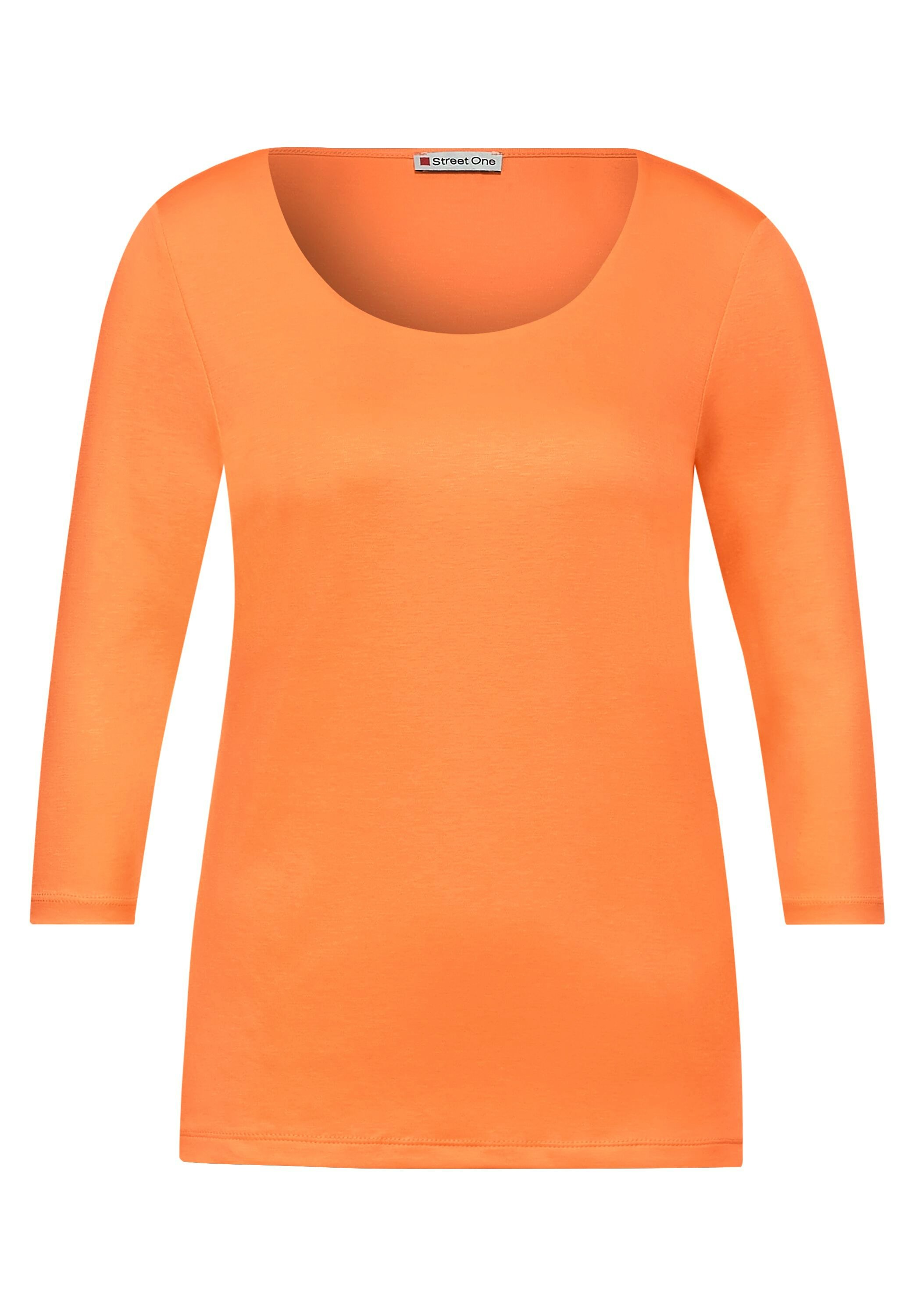 Street One Shirt Basic Pania orange