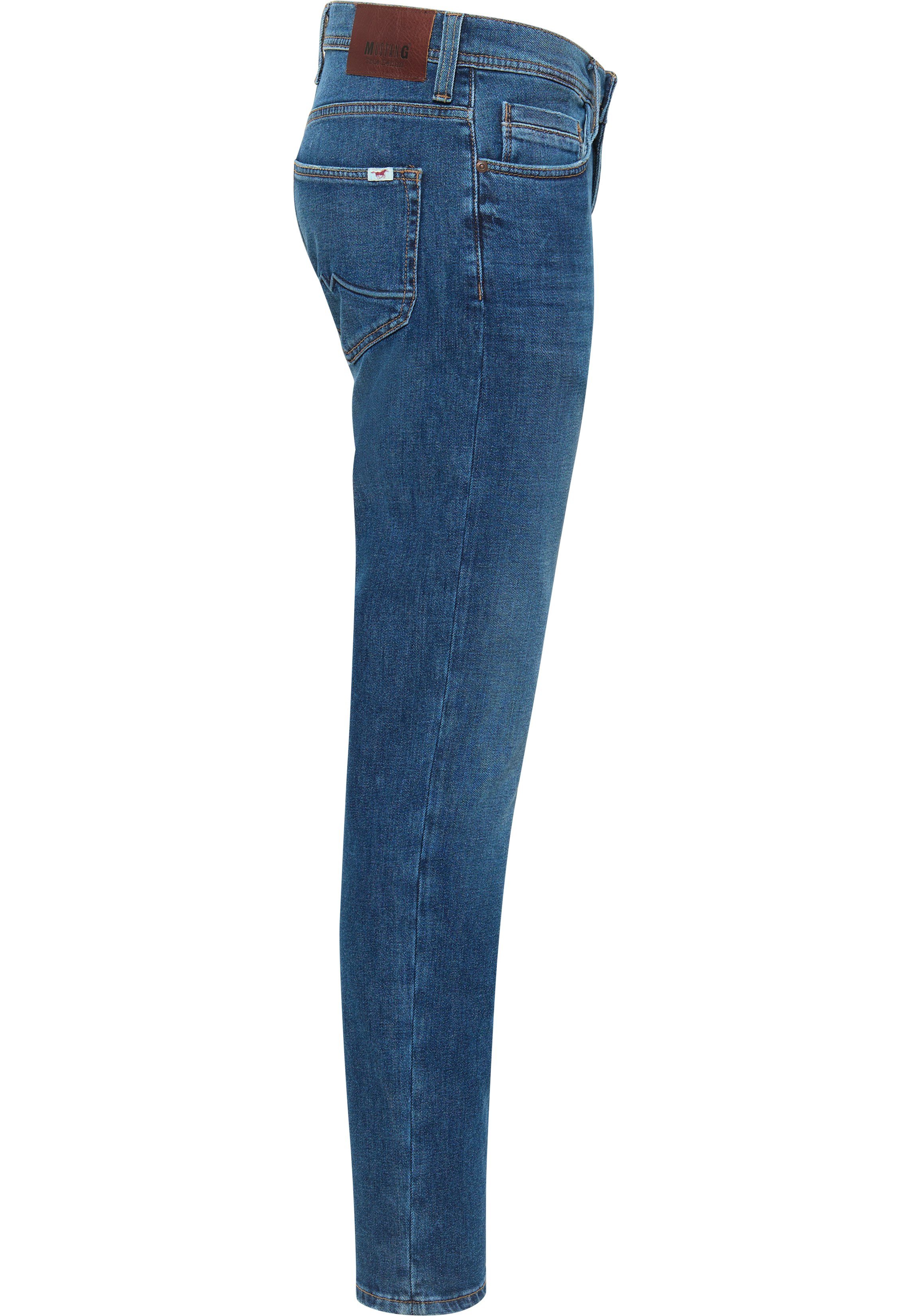 Mustang Oregon Tapered Jeans Slim Fit denim blue extra lang