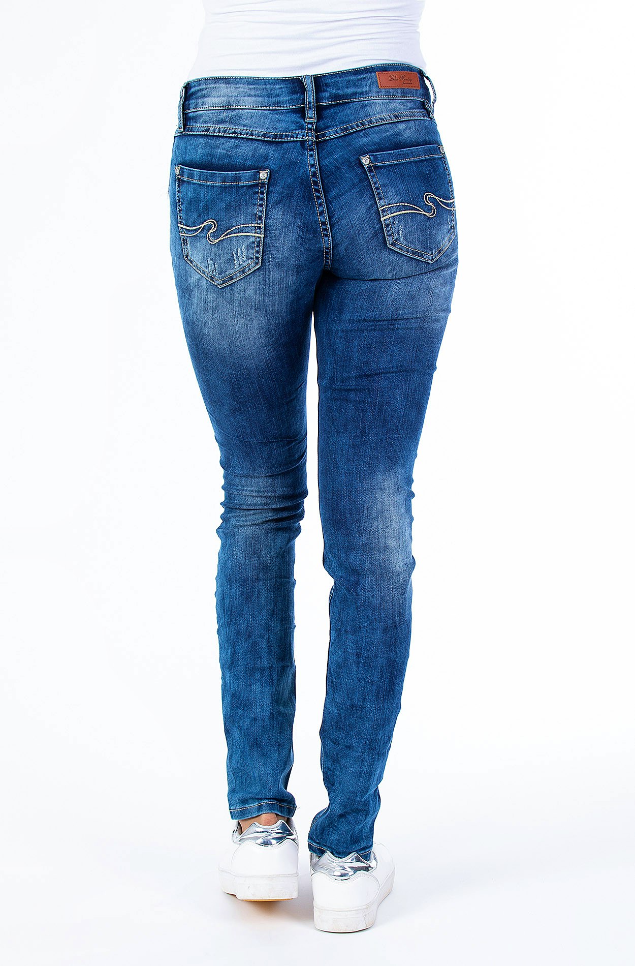 Blue Monkey Jeans Manie 3581 Skinny Fit mid blue
