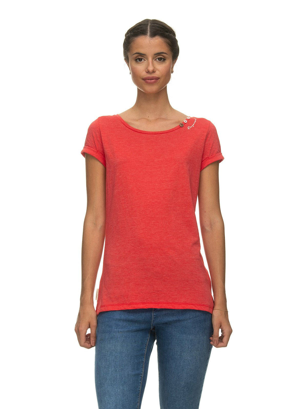 Ragwear Shirt Florah Organic red