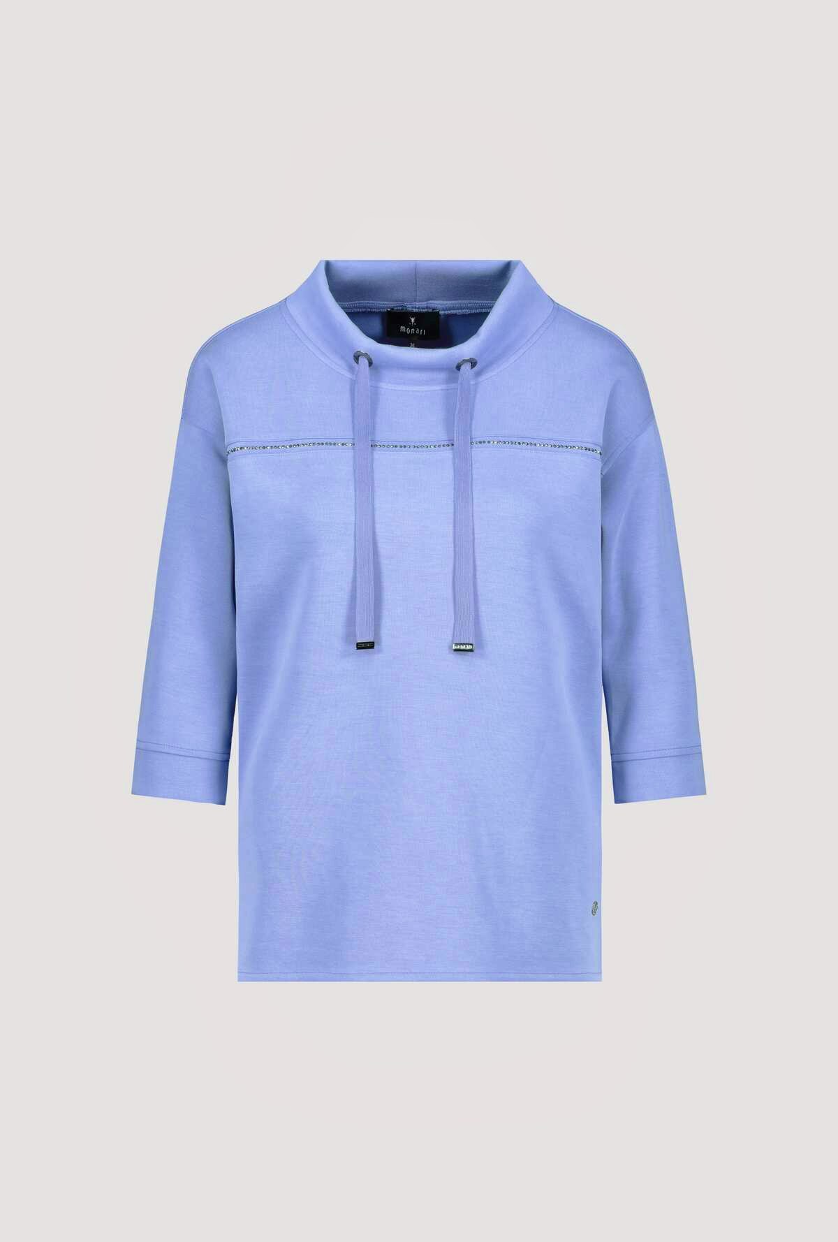 Monari Longsleeve Sweatshirt aqua blue