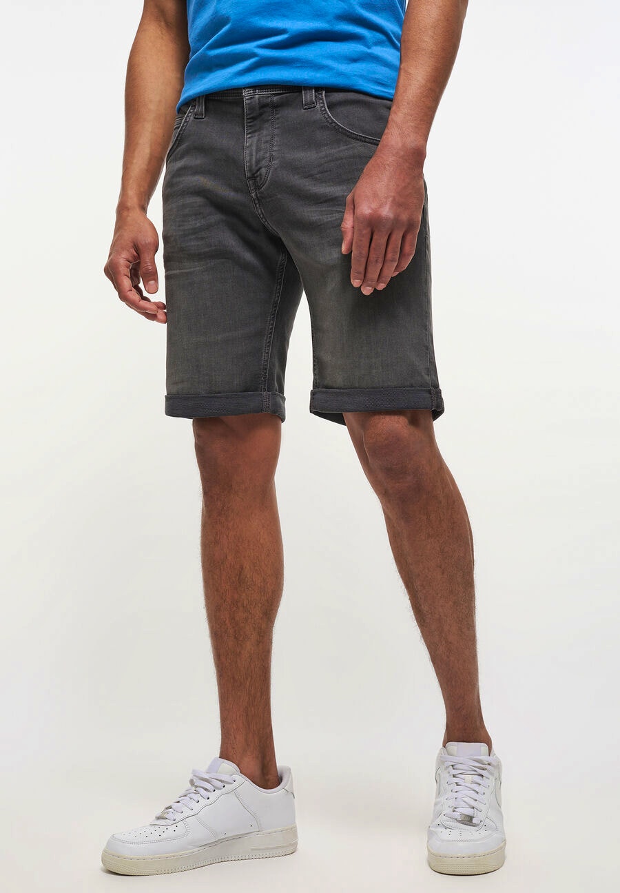 Mustang Chicago Shorts Z Regular Fit grey washed