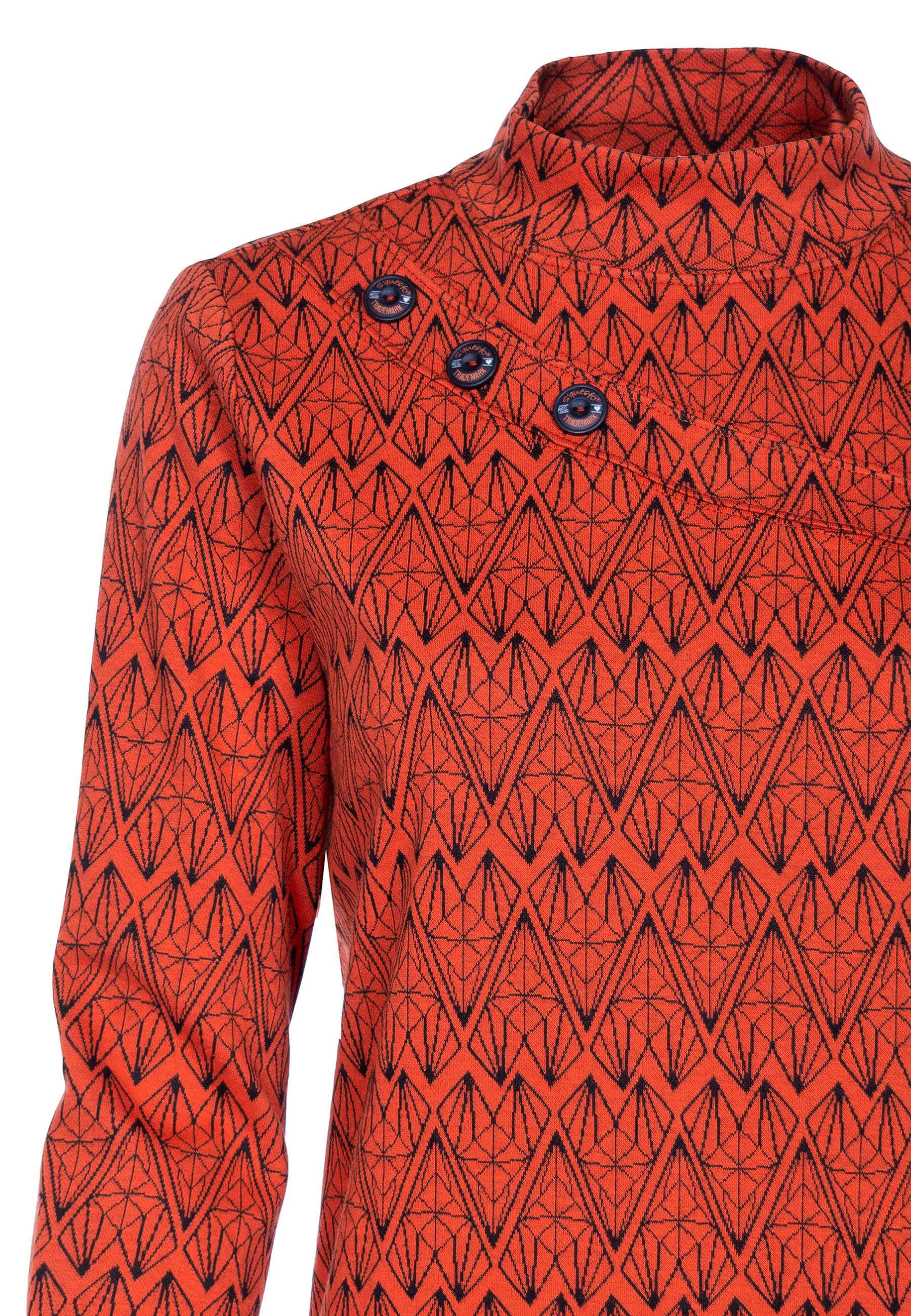 Soquesto Sweatshirt Lene deep orange