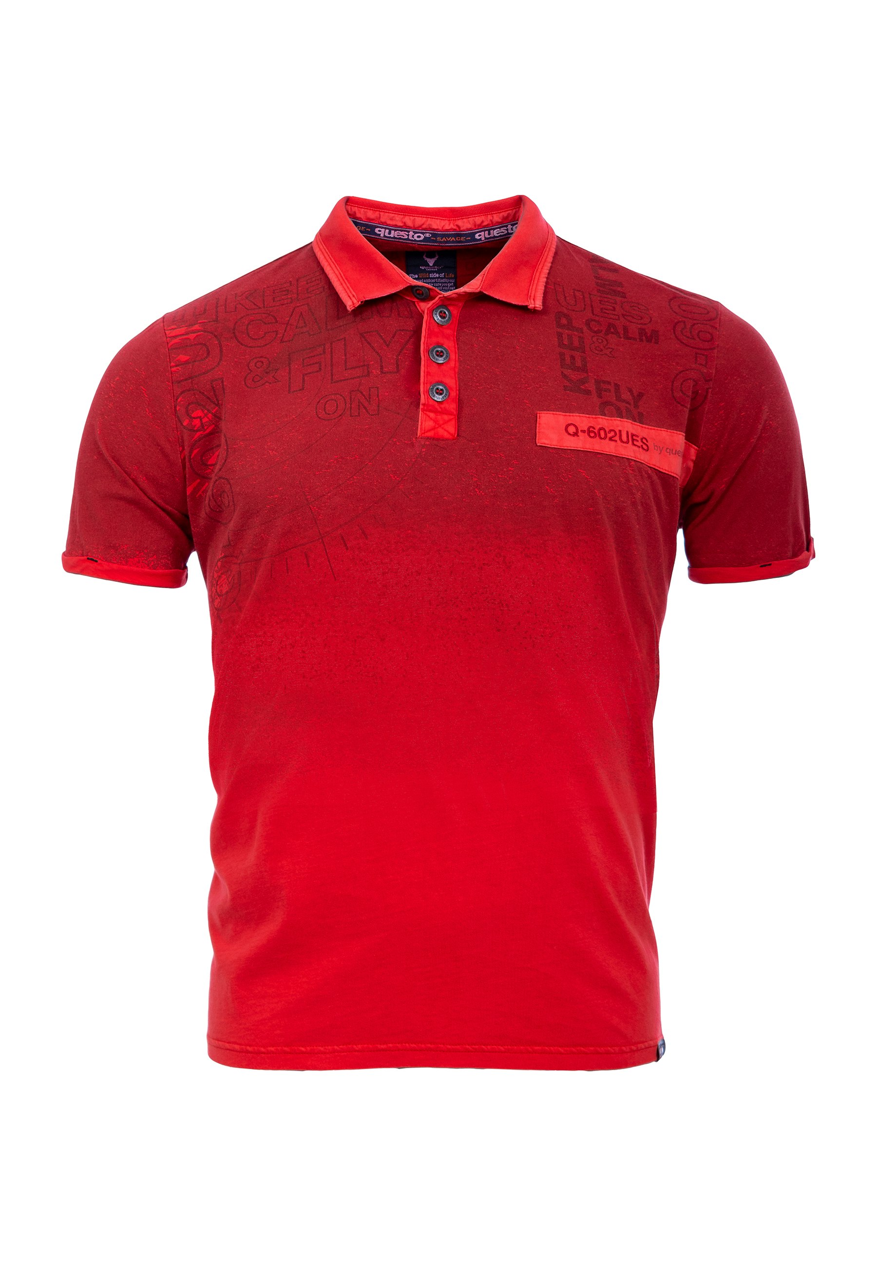Questo Poloshirt Ernst racing red