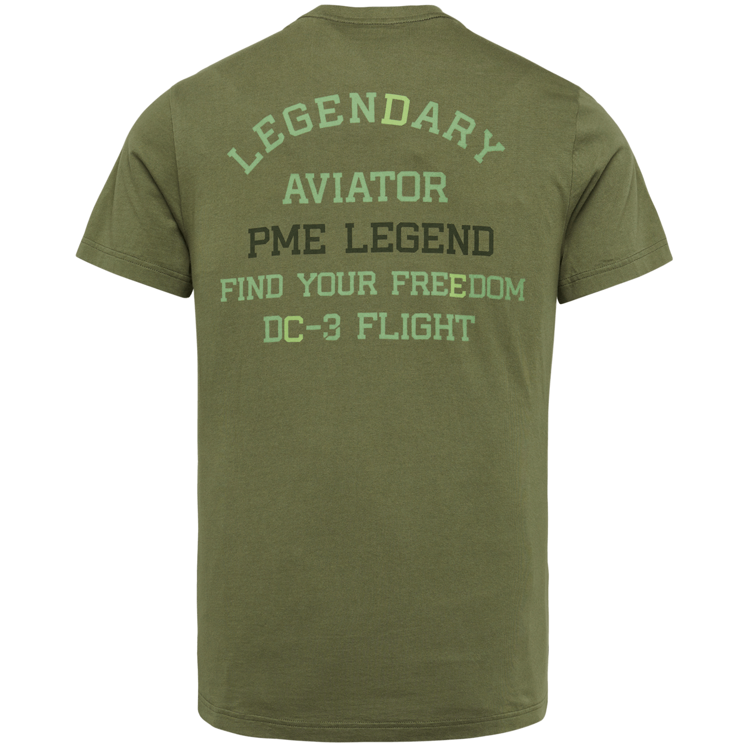 PME Legend T-Shirt short sleeve Single-Jersey dusty olive