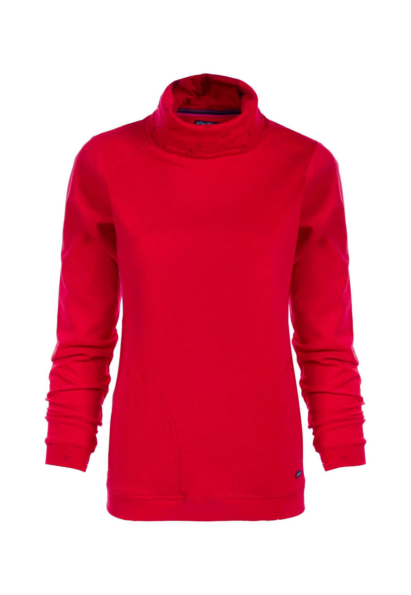 Artikel klicken und genauer betrachten! - Soquesto Sweatshirt Laeticia
Details:
+ red+ kleiner Stehkragen+ 2 BauchtaschenMaterial100 % Baumwolle | im Online Shop kaufen