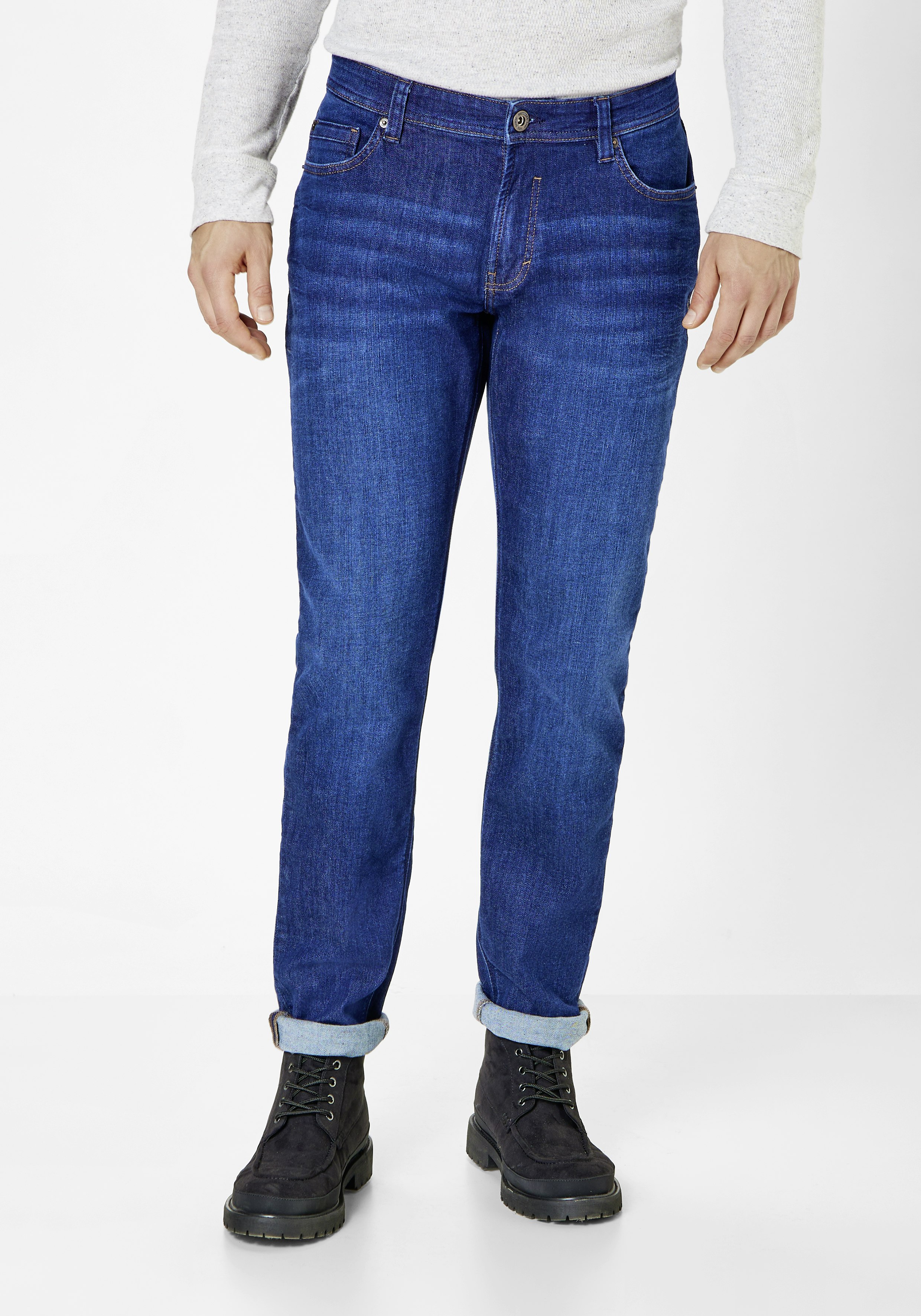 Paddock's Ray Jeans Tapered Fit dark blue extra lang