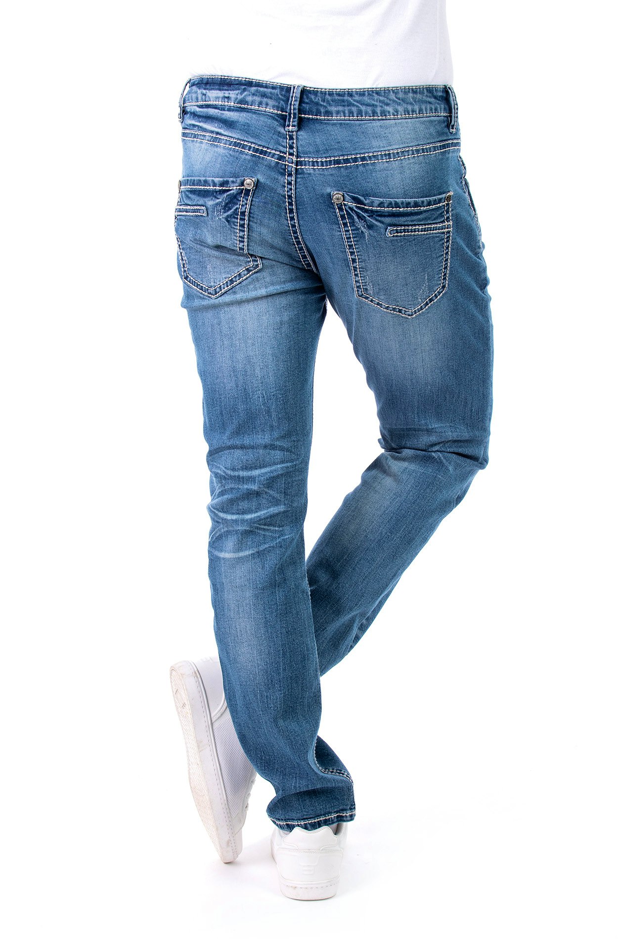 Blue Monkey Jeans Freddy 4588 Slim Fit bleached blue